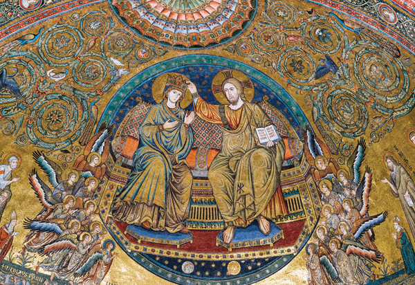 St Mary Major: “The Enthronement of the Virgin”